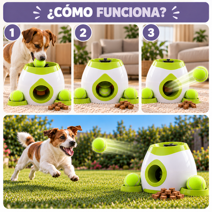 Lanzador de pelotas y premios PetPlay™
