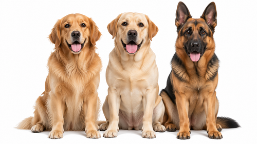 Ejemplos de perros talla L