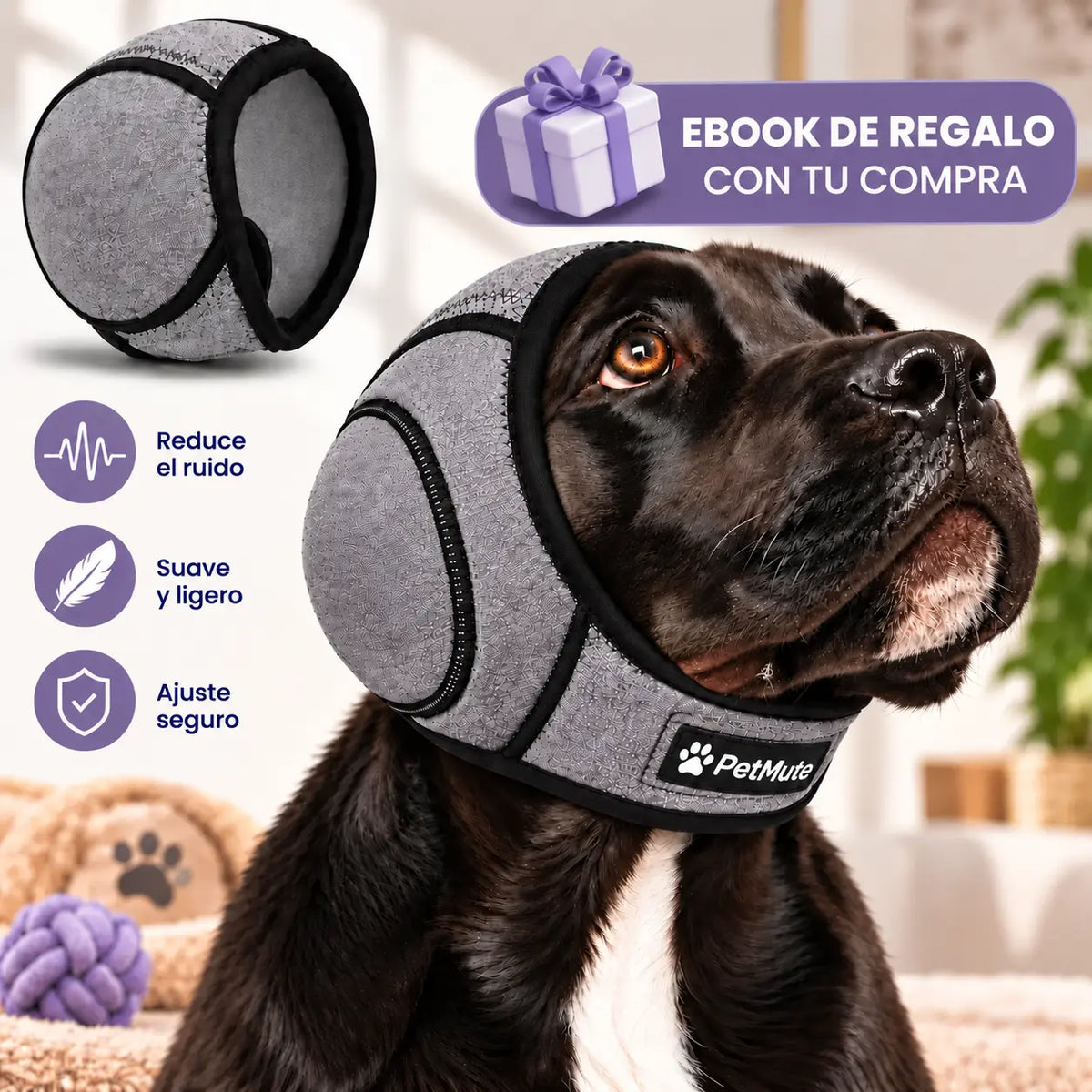 Orejeras para perro PetMute™