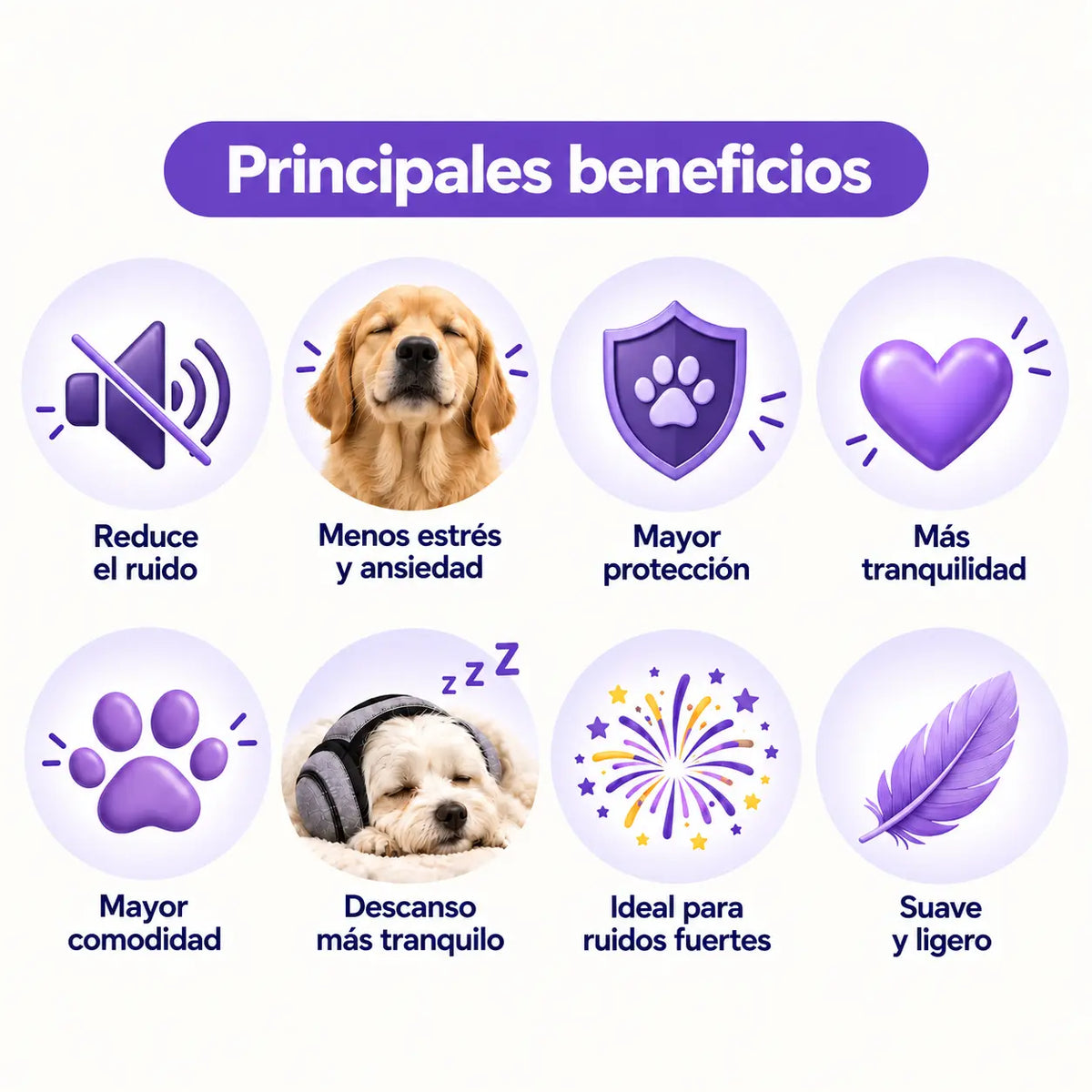 Orejeras para perro PetMute™